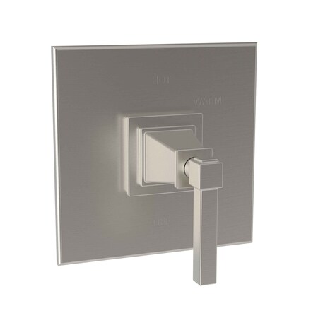 Newport Brass Shower Trim Plate W/ Handle. Less Showerhead, Arm And Flange, Nickel 4-3144BP-15S